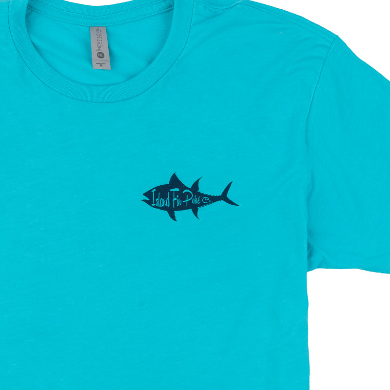 Vintage 2017 Tee - Tahiti Blue - LAST CHANCE