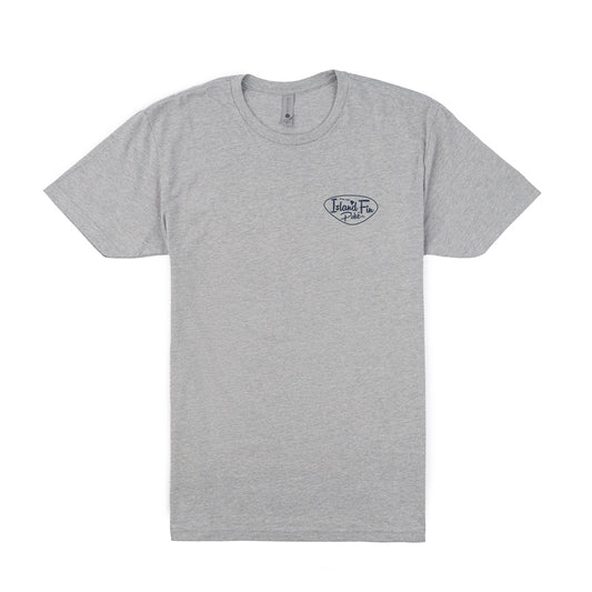 Ohana Sunset Tee - Heather Grey - LAST CHANCE