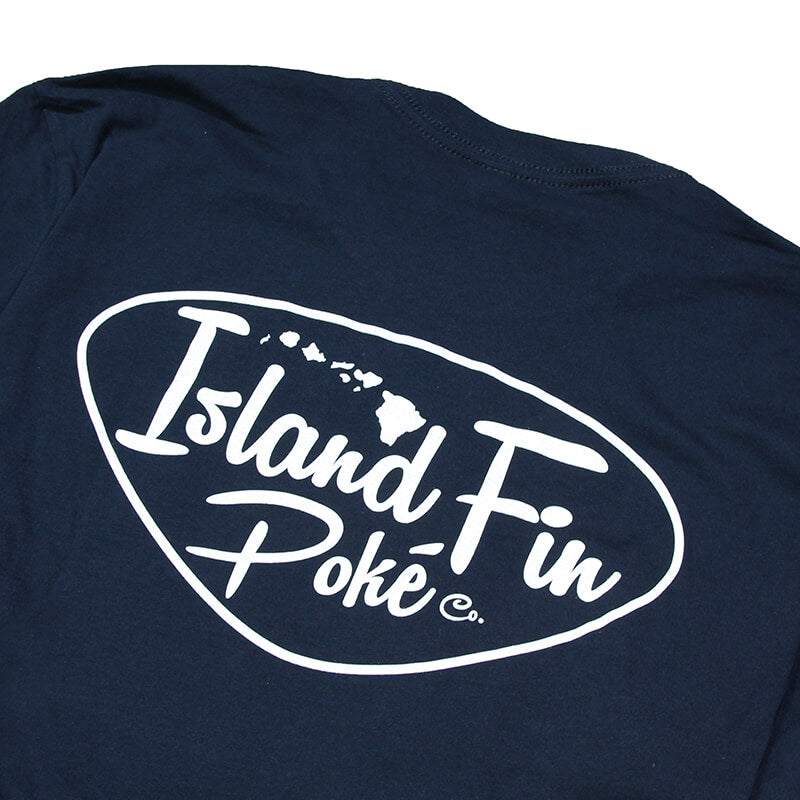 Palms Tee - Navy - LAST CHANCE