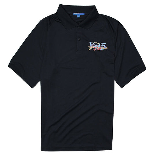 Men's Wicking Polo - Black - LAST CHANCE