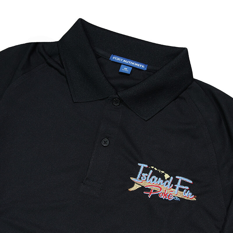 Men's Wicking Polo - Black - LAST CHANCE