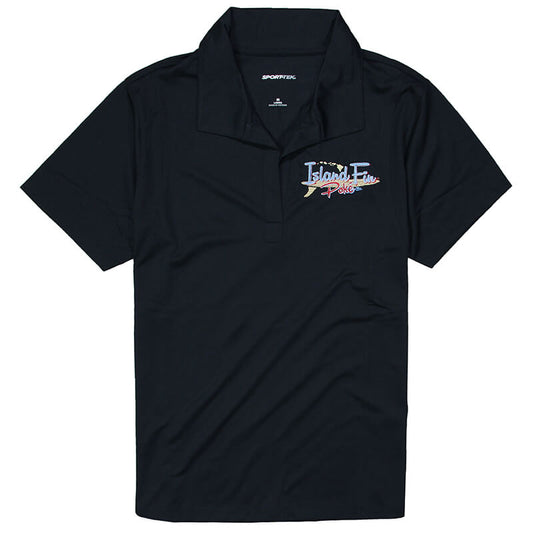 Women's Wicking Polo - Black - LAST CHANCE