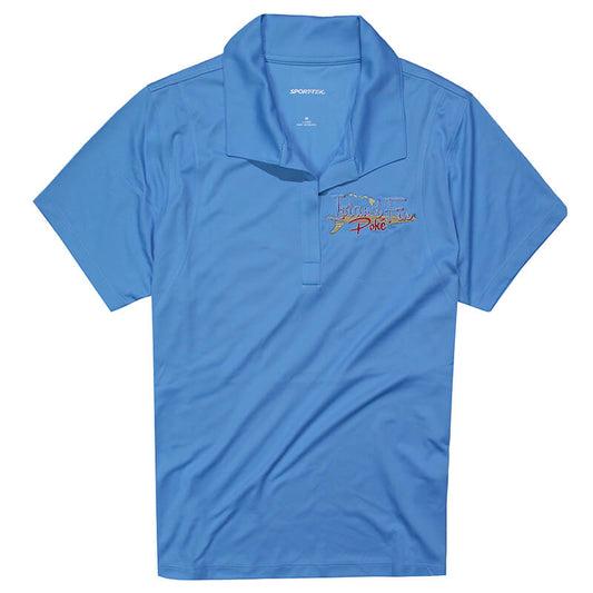 Women's Wicking Polo - Lake Blue - LAST CHANCE