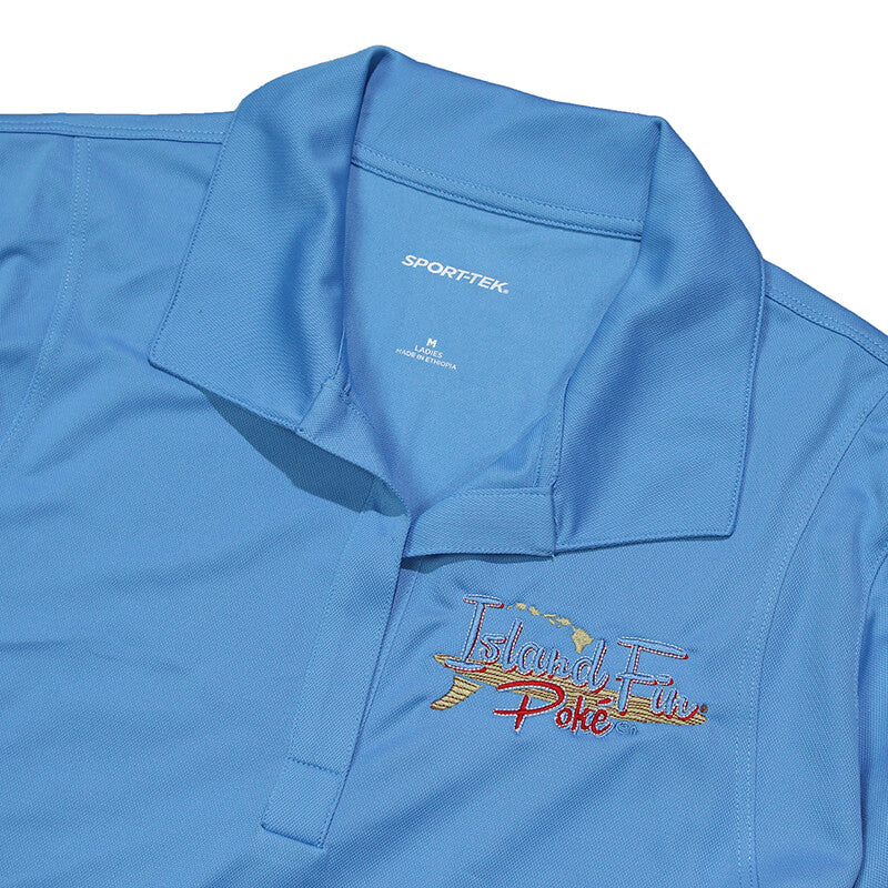 Women's Wicking Polo - Lake Blue - LAST CHANCE