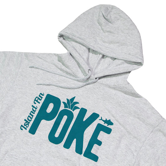 Poke Logo Hoodie - Ash Grey - LAST CHANCE